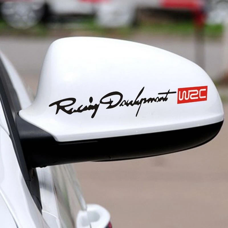 Development Car Door Handle Decals Dual Color Design Stickers Vinyls Decals