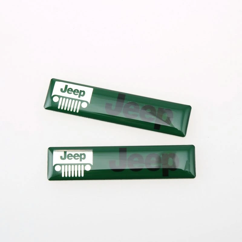 metal resin badge