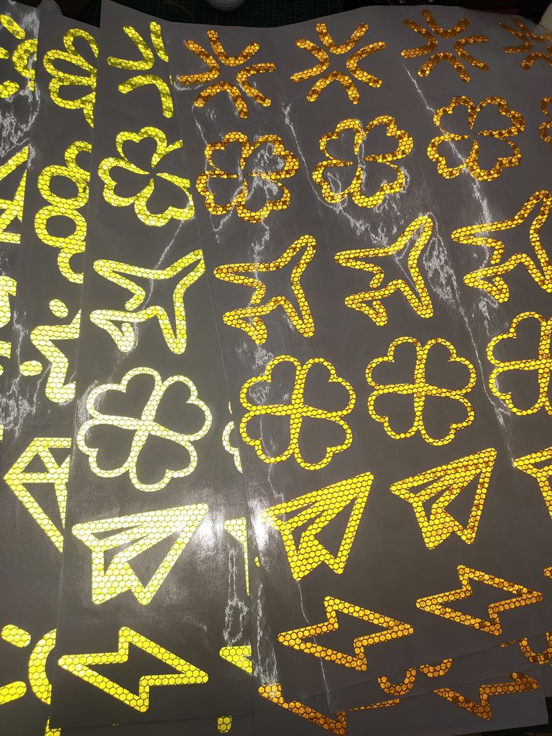High Reflective Diamond Stickers High Reflective Diamond Stickers