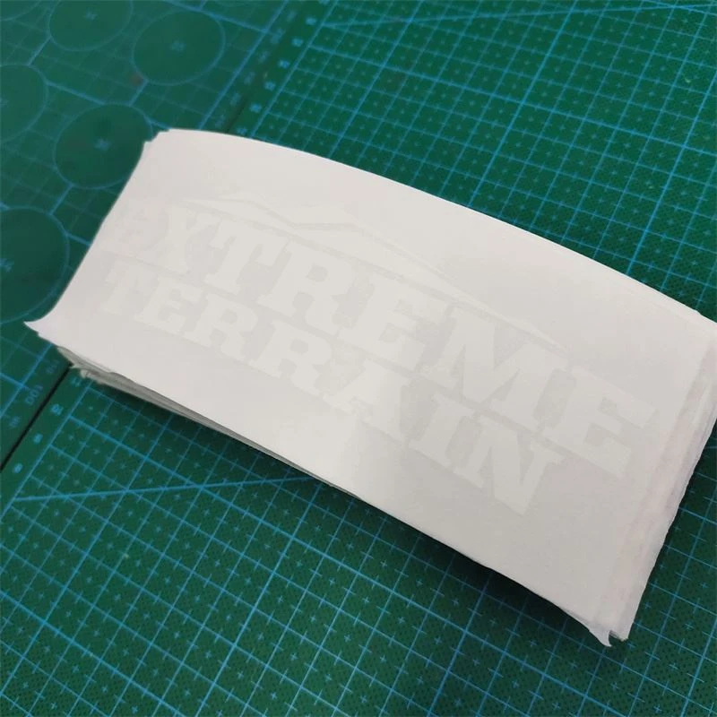 vinyl die cut sticker