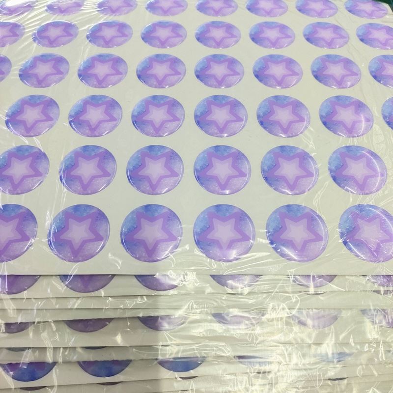domed label sticker domed label sticker