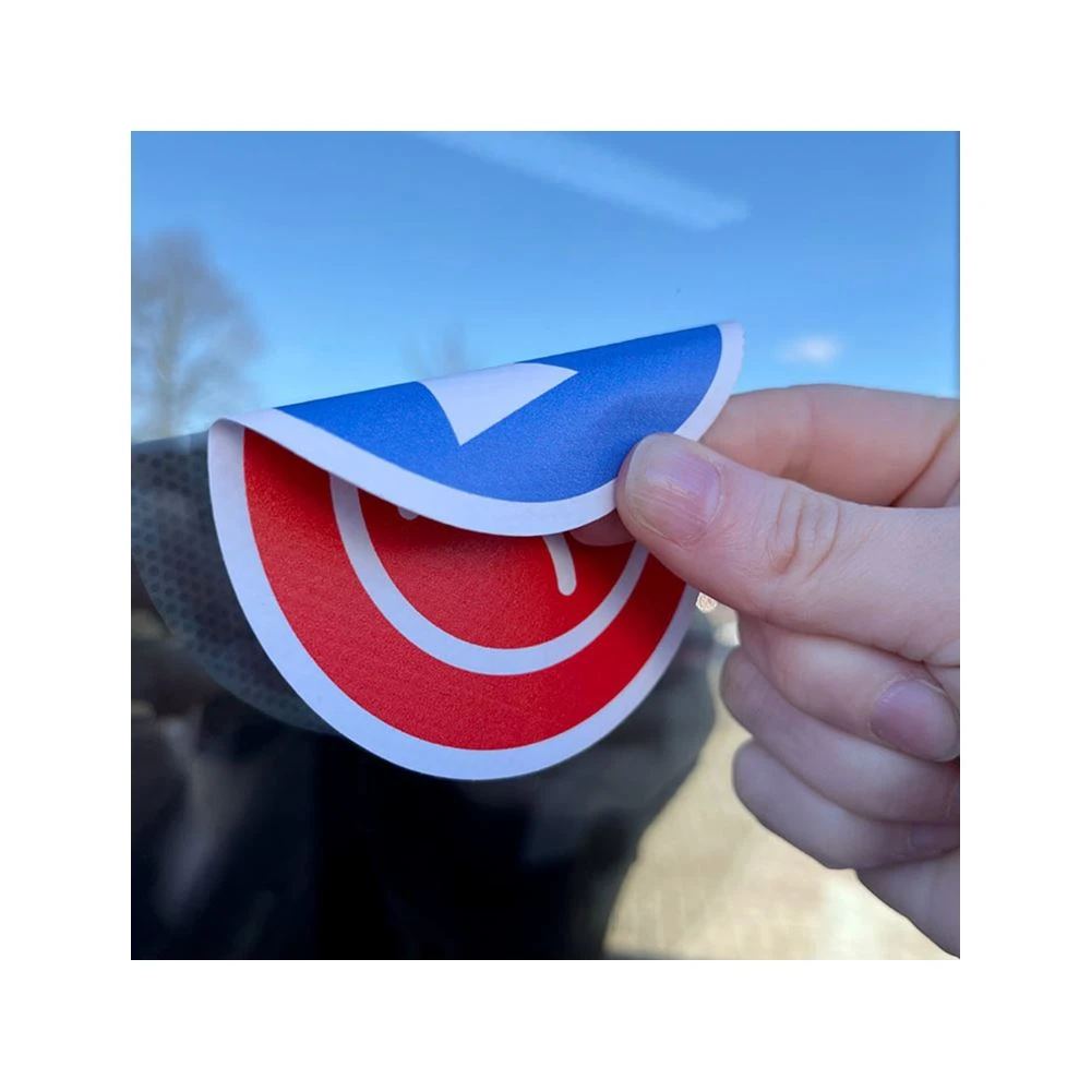 double side printed window sticker double side printed window sticker