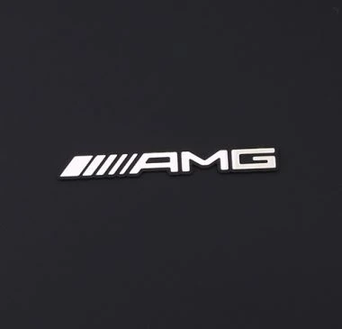 Adesivo per volante in acciaio inossidabile AMG
