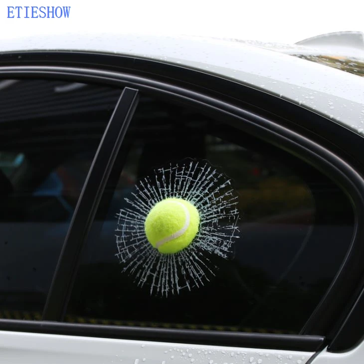 Adesivo per vetrine per auto a sfera 3D