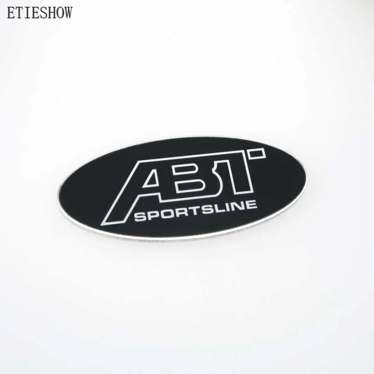 Badge auto in alluminio ABT