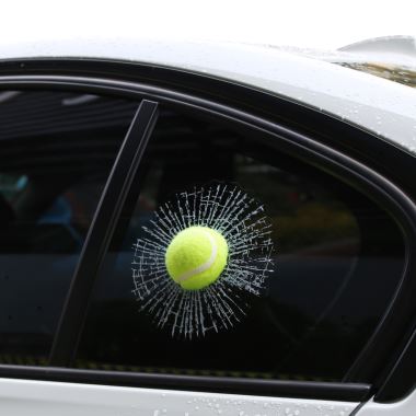 Adesivo per vetrine per auto a sfera 3D