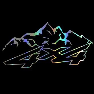 Decalcomania dell'automobile olografica