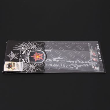 Adesivo emblema in nichel