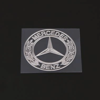 Adesivo in nichel per Mercedes