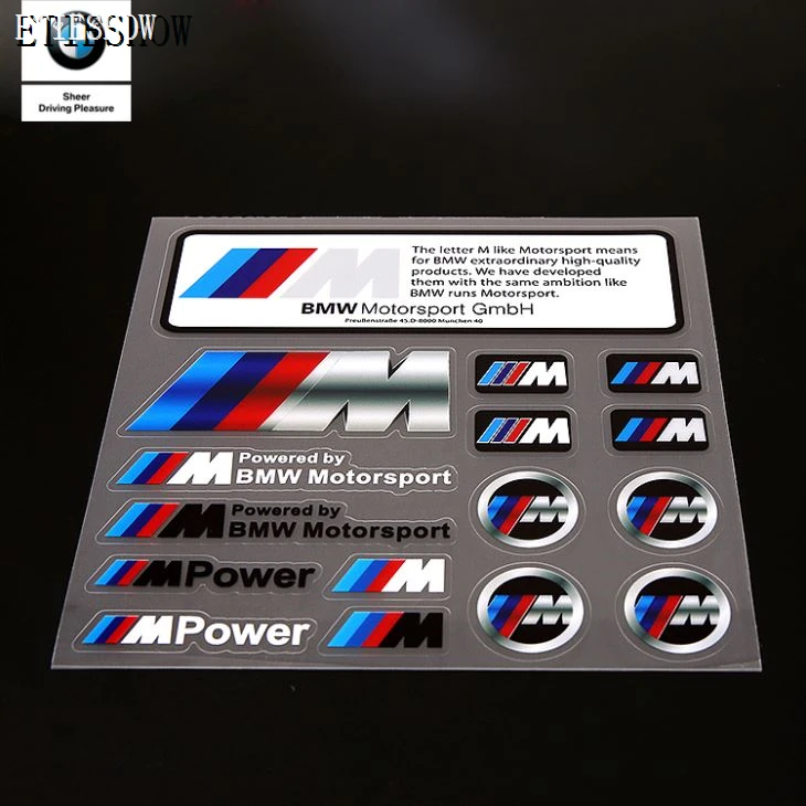 Set adesivi per BMW