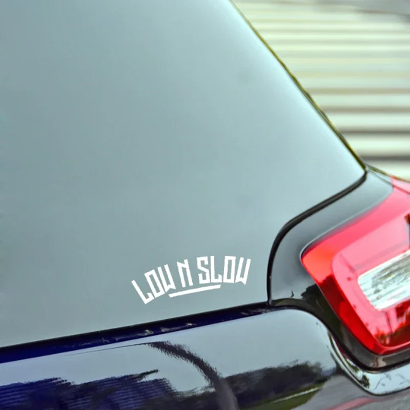 Adesivo per finestrino auto Low Slow N' Loud