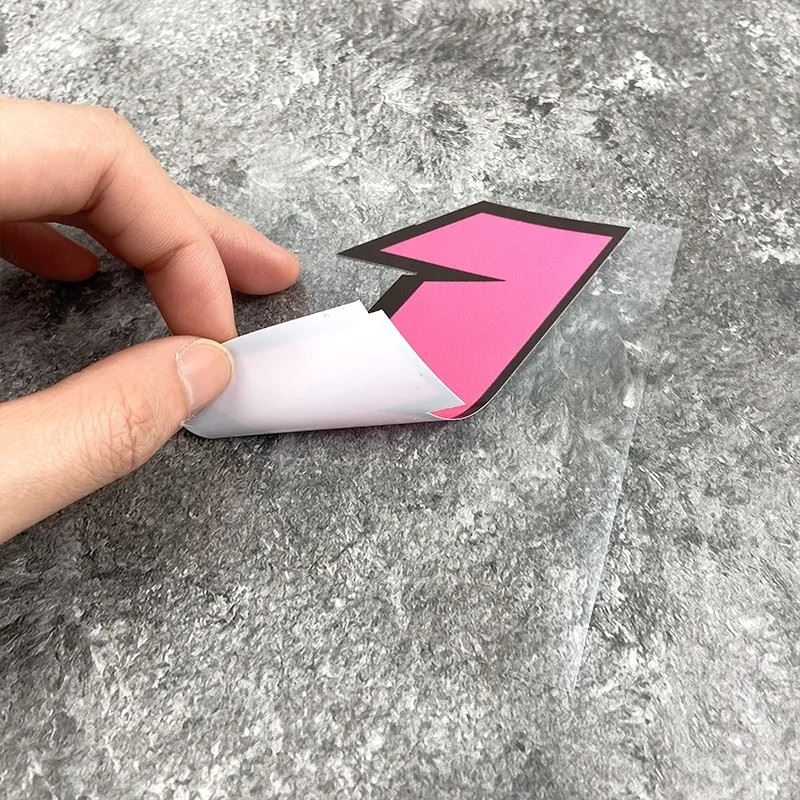 0123456789 Pink Number Motorcycle Stickers high quality