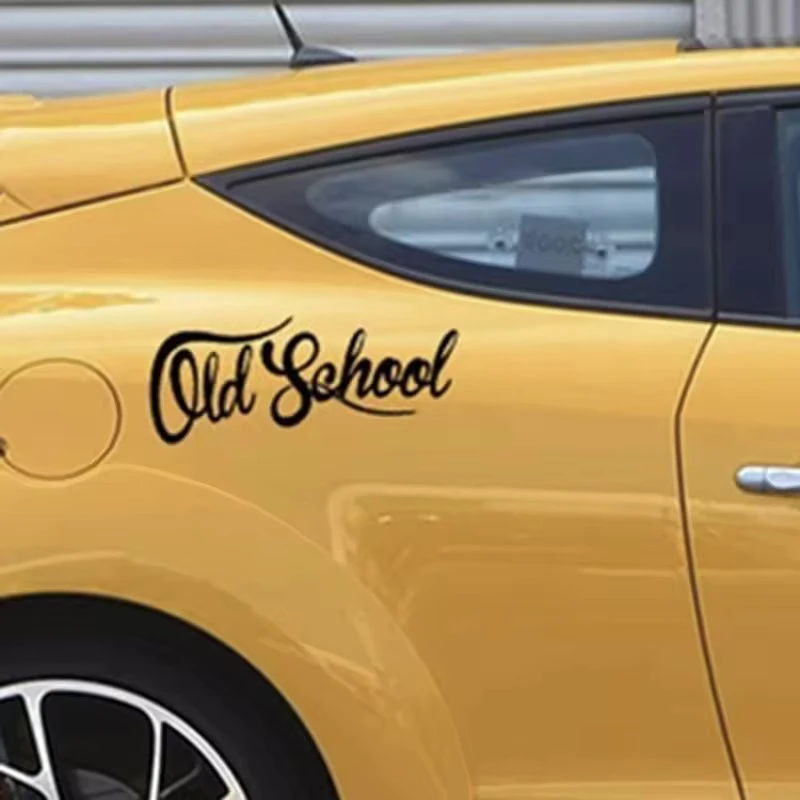 Adesivi per auto della vecchia scuola