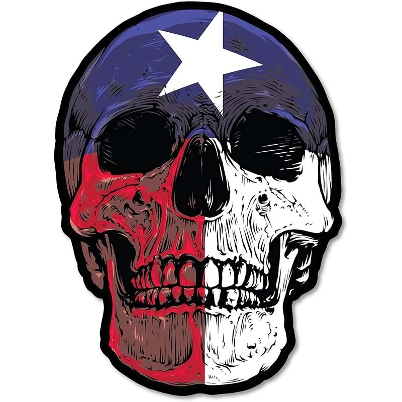 State Of Texas Landscape Decal