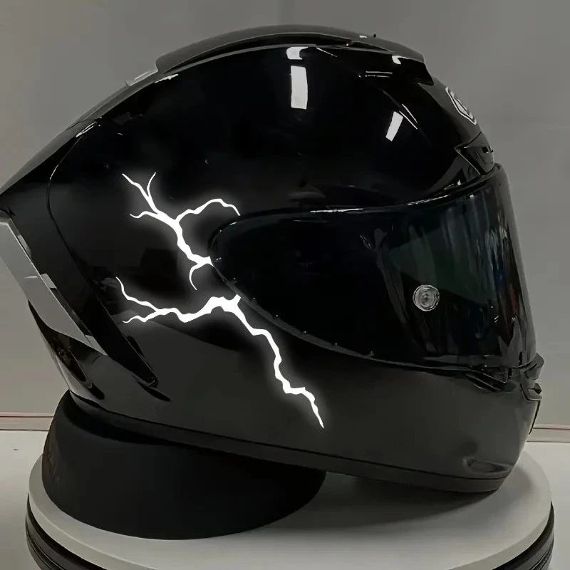 1PC Reflective Lightning Motorcycle Stickers factory