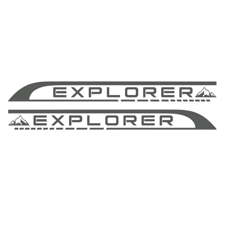 2 pezzi adesivi per roulotte camper camper camper