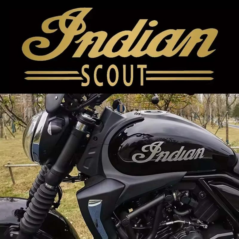 Locomotiva vintage adesiva indiana per moto