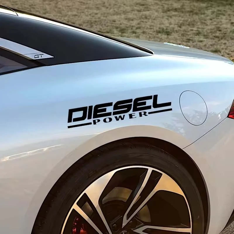 Decalcomania in vinile di diesel