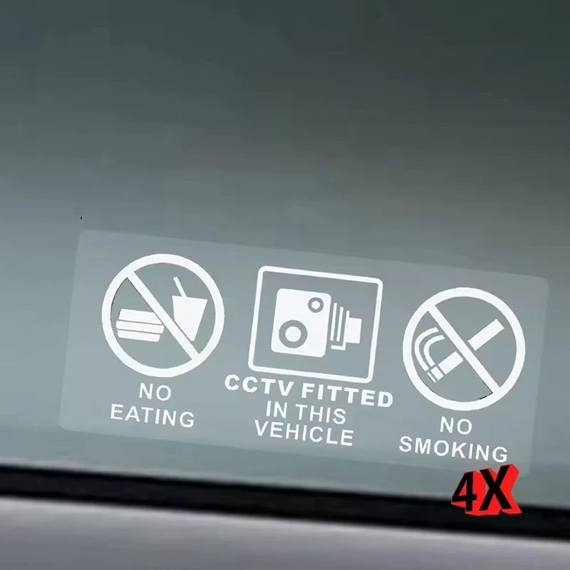 Mangiare l'adesivo aderente a CCTV senza bere
