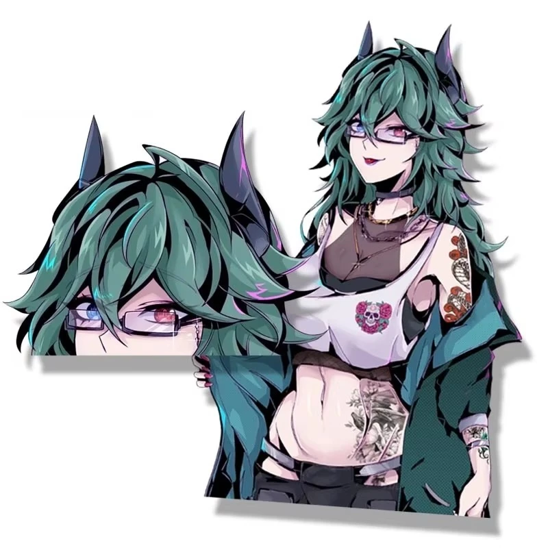 Reflective Printing Custom Anime Car Stickers