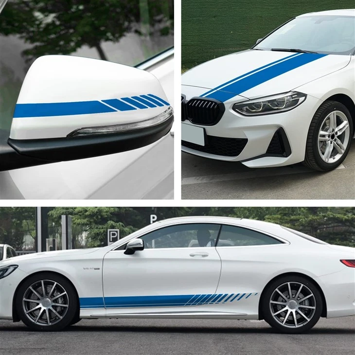 Adesivo per carrozzeria sportiva per auto Benz