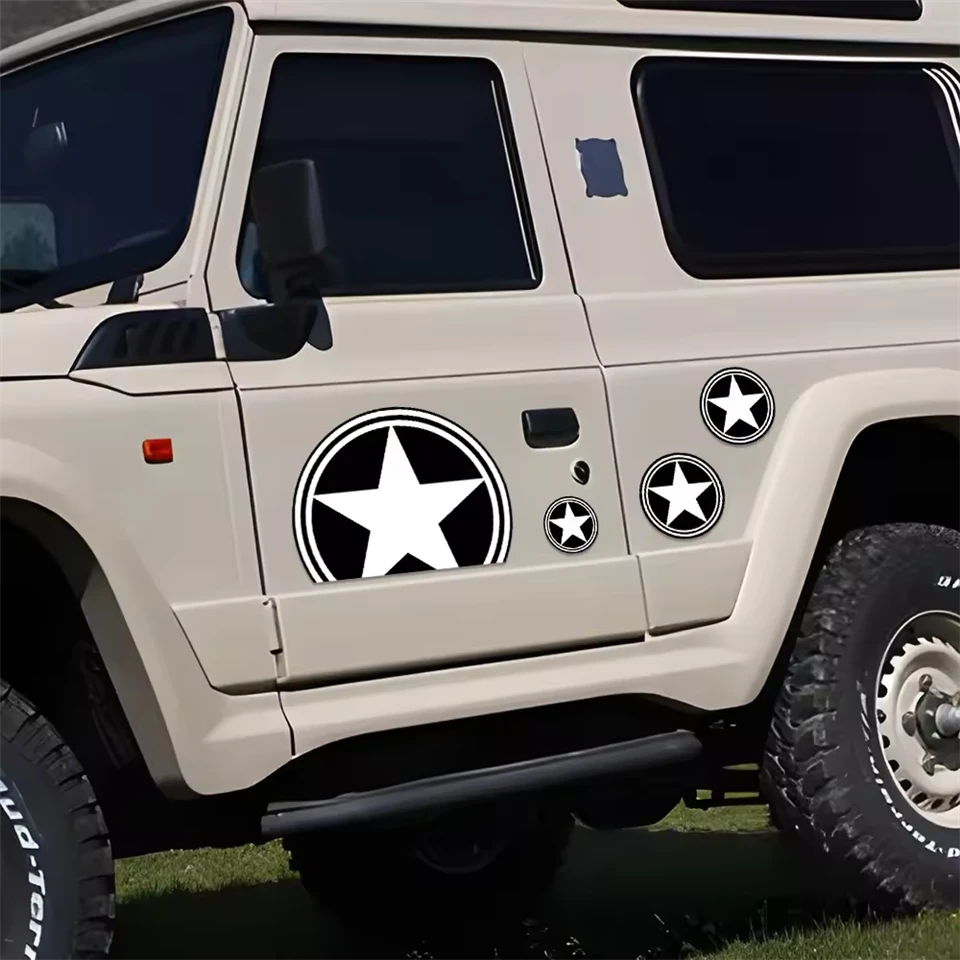 Decorazione del corpo auto a cinque punte