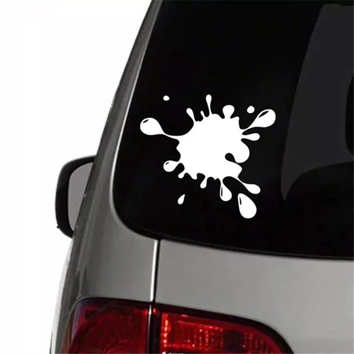 Adesivo per decalcomanie per auto, vernice a inchiostro, stile sputtering