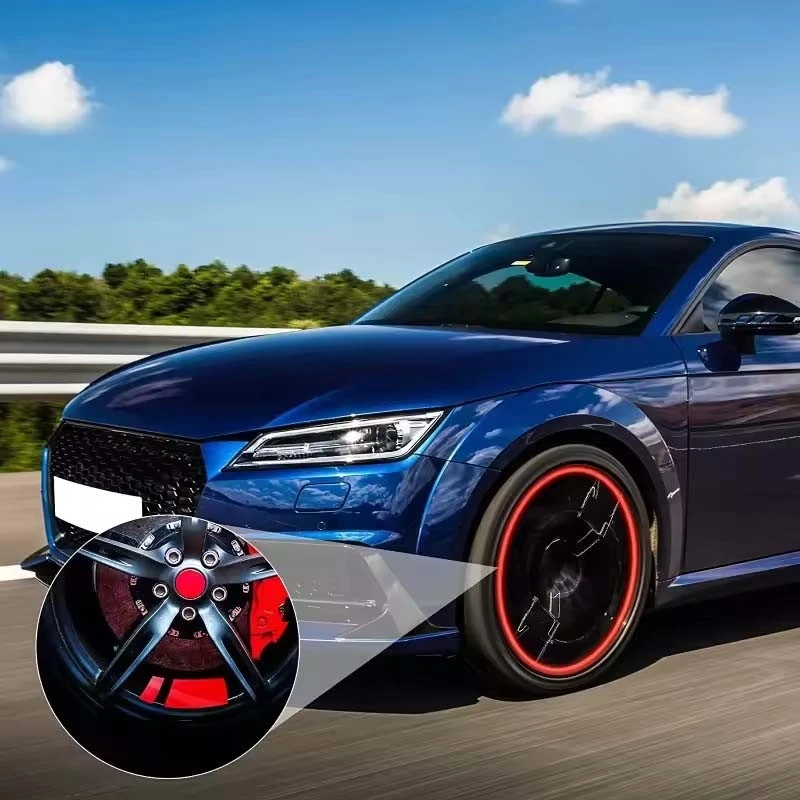 Adesivo per avvertimento in vinile ruota per auto