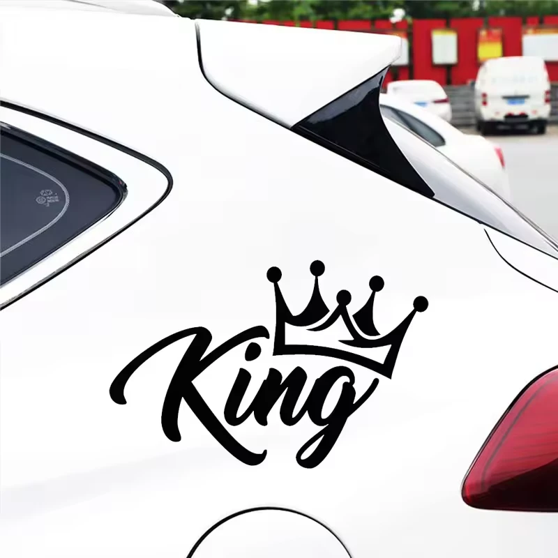 Adesivo per auto creativo KING