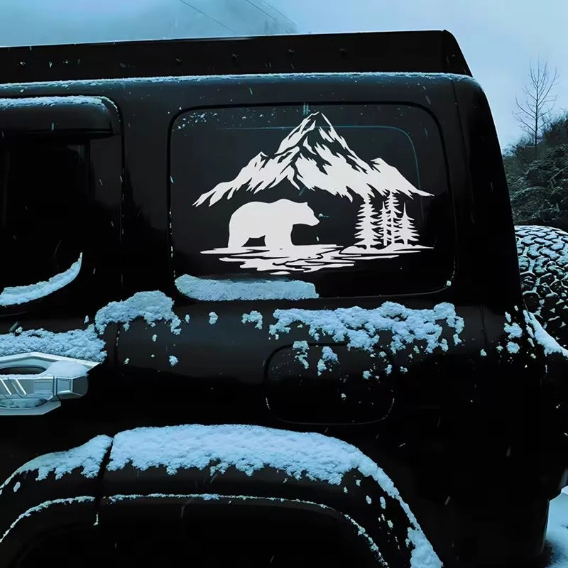 Decalcomanie per auto turistiche dell'Alaska