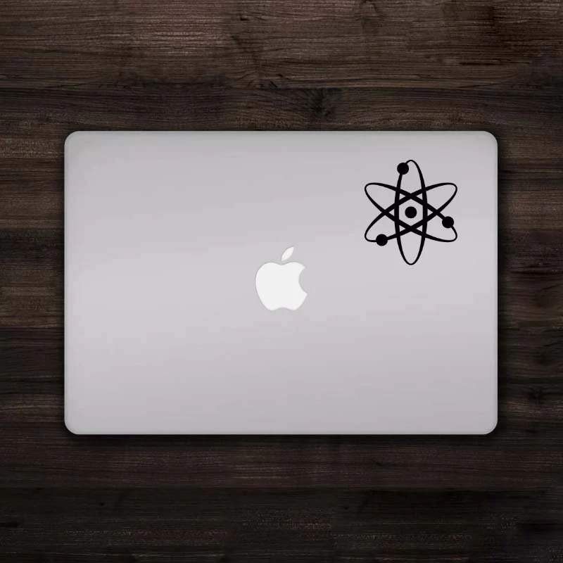 Decalcomanie in stile energia atomica