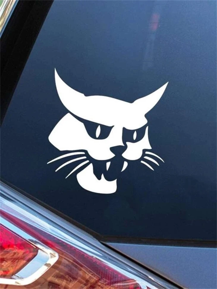 Ghost Hell Cat Car Sticker Decak