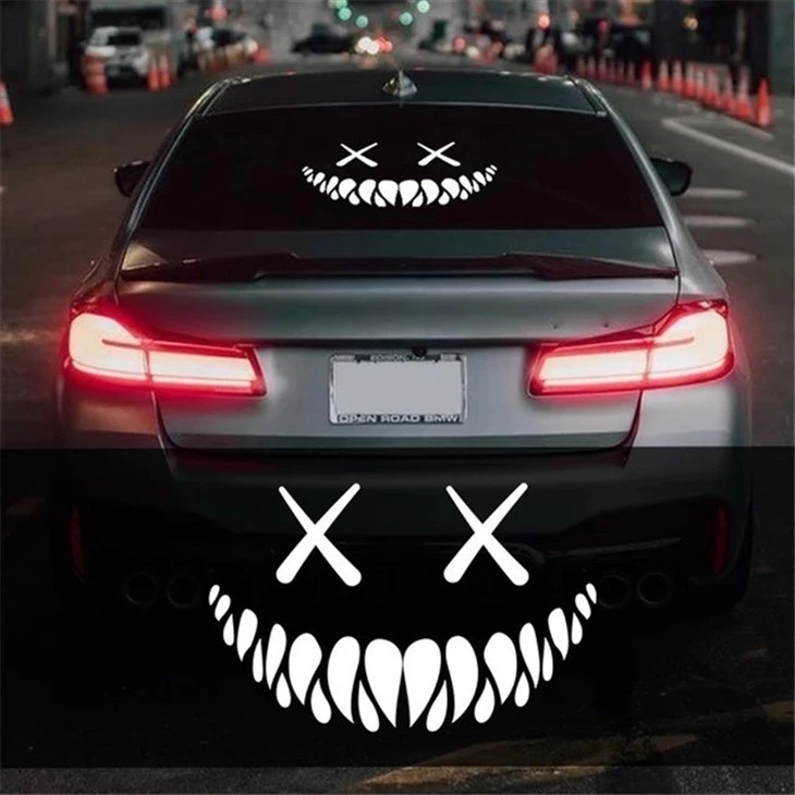 Adesivo per finestrino della carrozzeria con motivo Halloween