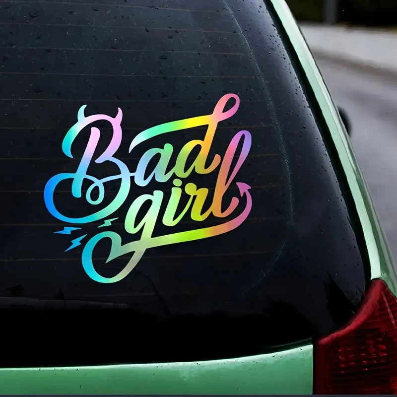 Bad Girl decalli e adesivi creativi e divertenti del paraurti