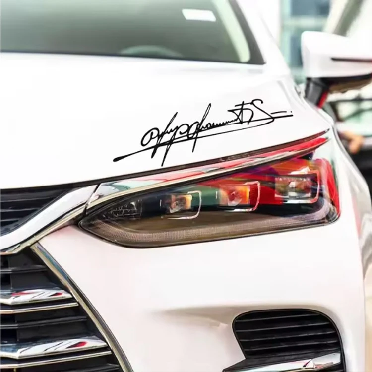Car Light Sticker Personalized
