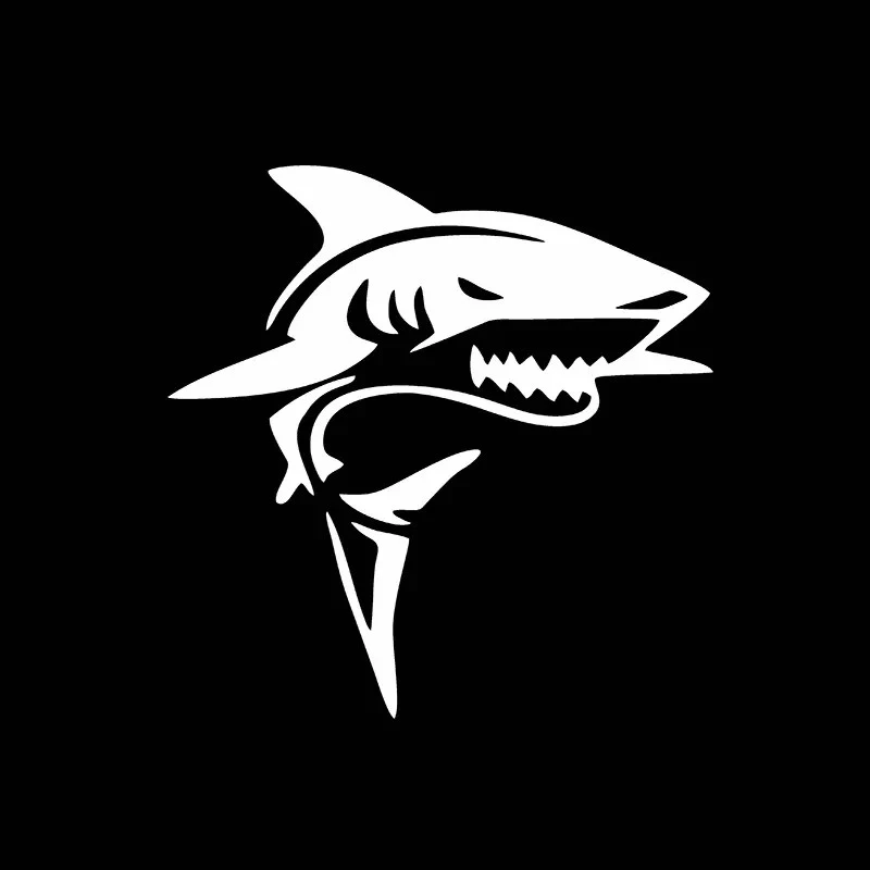 Creative Stickers Shark Car Decoration high quality