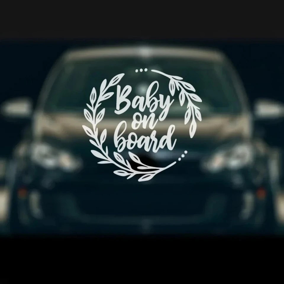 Baby colorato a bordo Adesivi posteriori dell'auto