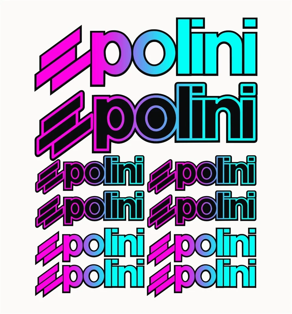 Adesivi per auto creatività per motocicletta Polini