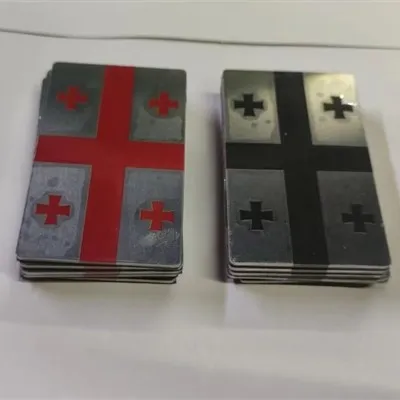 Targhetta in alluminio Cutstomize