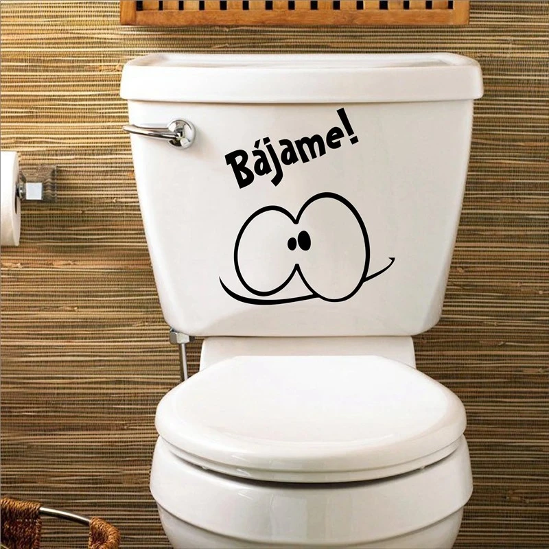 Novelty Creative Funny Toilet Seat Decals factory
