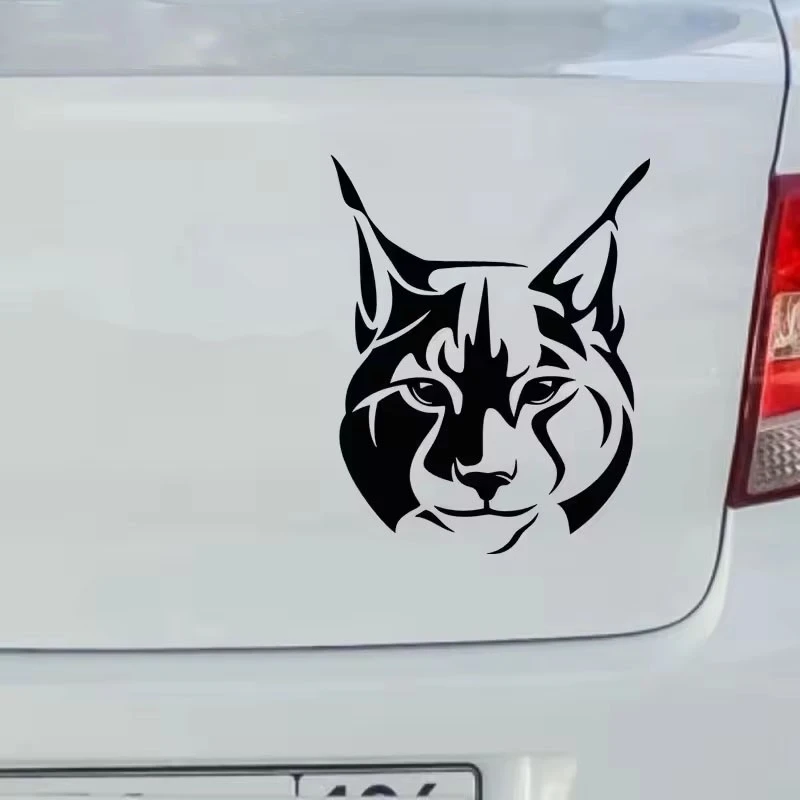 Decalcomanie in vinile adesivo per auto lince animali