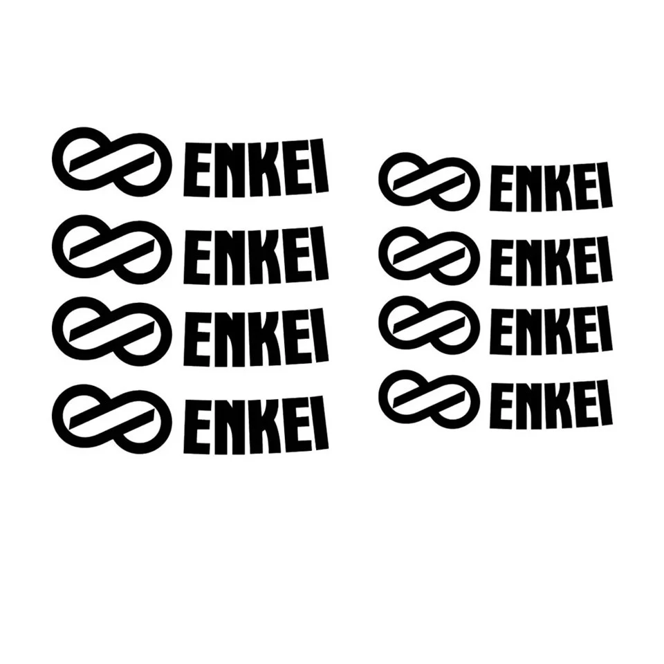Enkei Decals Wheel Logo Adesivi per fustetti