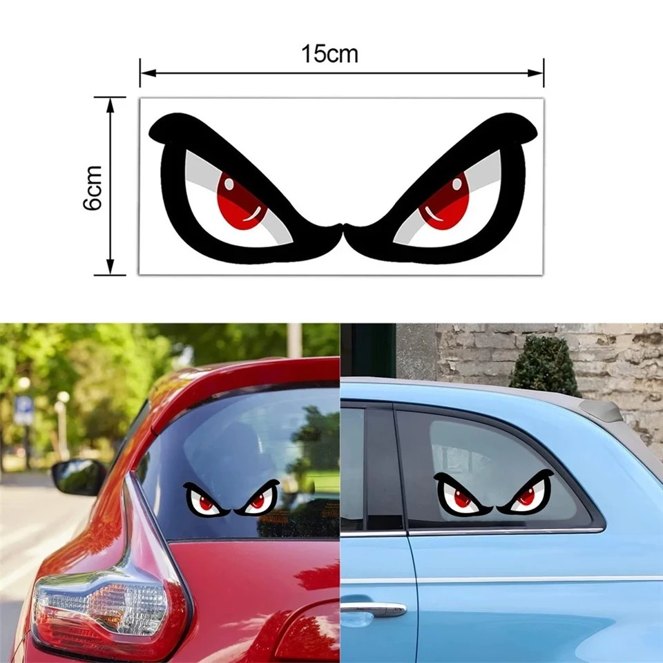 Specchio posteriore a vista dell'occhio rosso adesivo riflettente