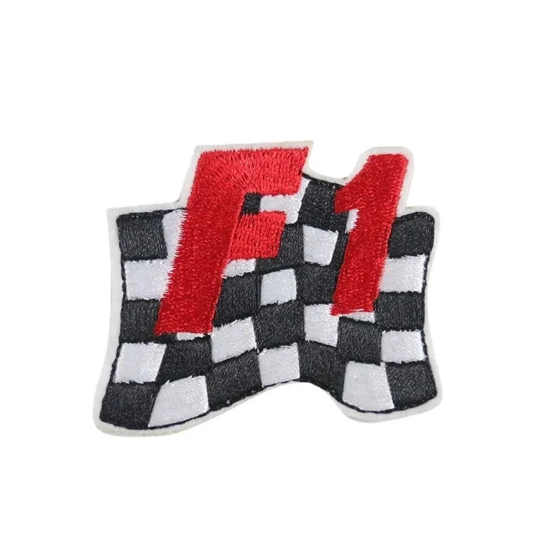 F1 Racing Checkered Flag Cloth Sticker high quality