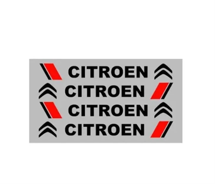 Citroen Handle Clear Transparent Sticker