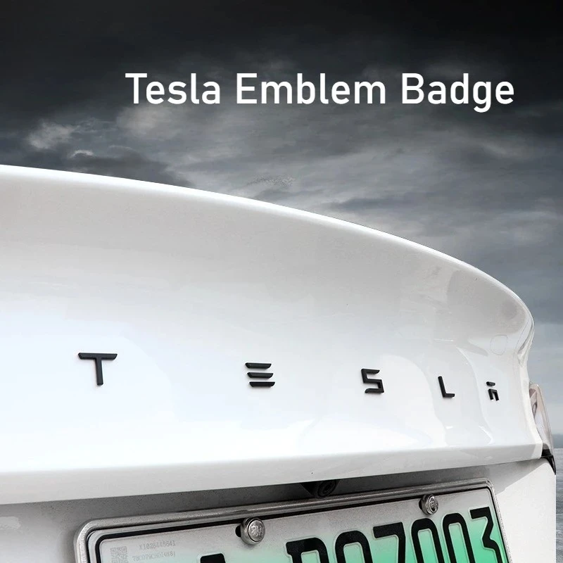 Per Tesla Model 3/S/X/Y Logo Emblem Badge