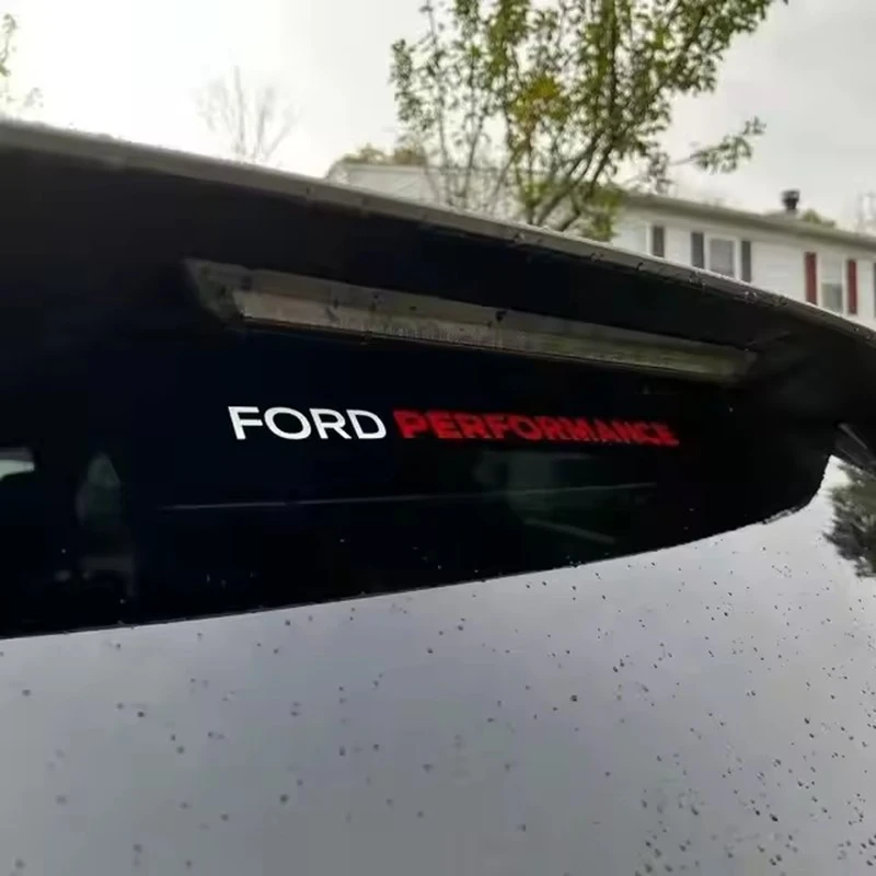 Ford Racing Style Window Sticker