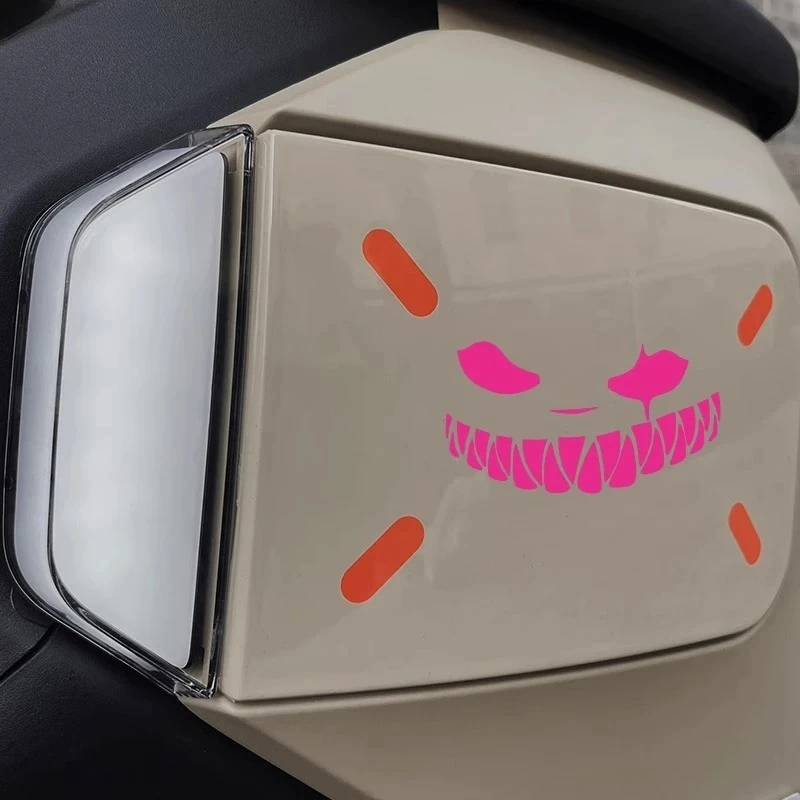Demon Smiley Motorcycle Sticker Waterproof best