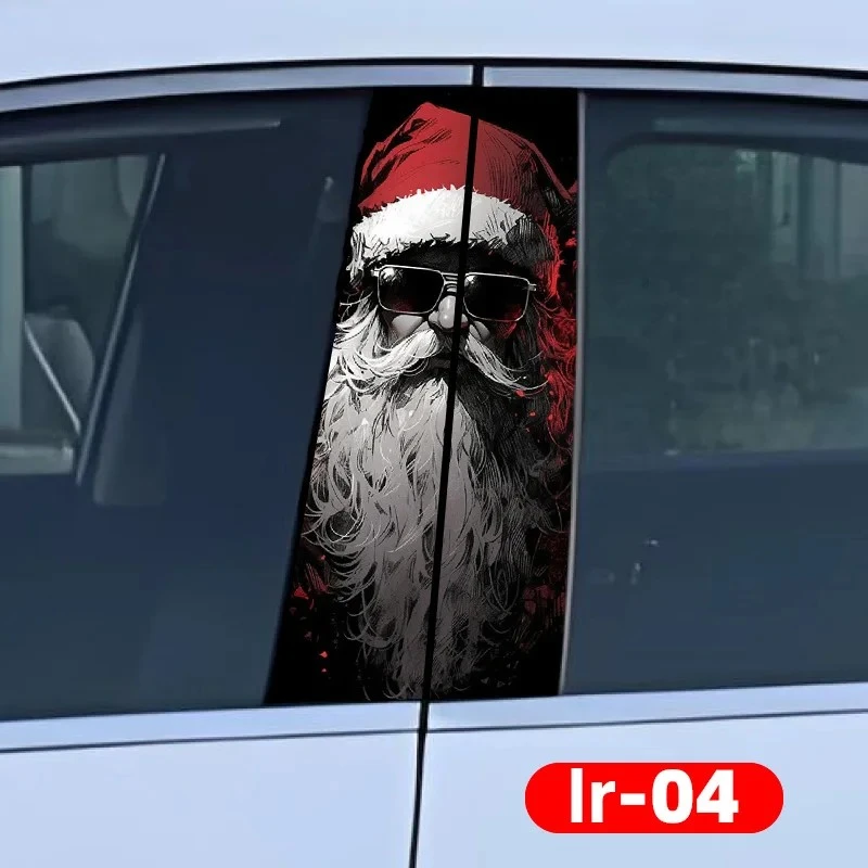 Graffiti divertenti adesivi per auto di Babbo Natale