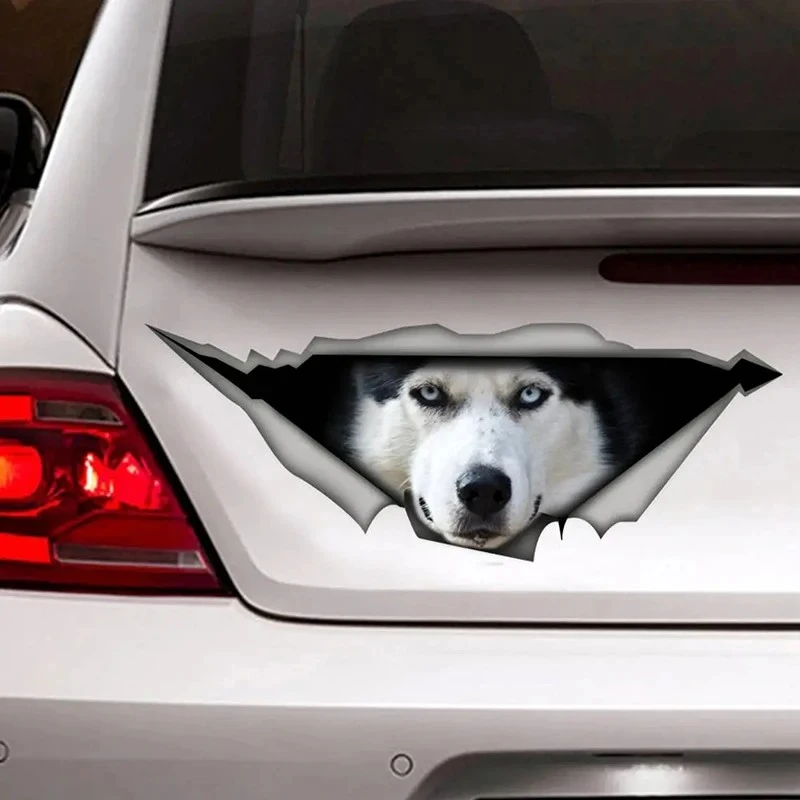 Head Dog Pet Animal Self - decalcomania adesiva
